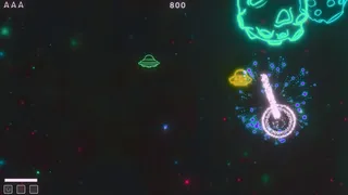 Скриншот 2 к игре Asteroids Neon