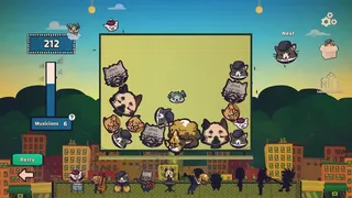 Скриншот 2 к игре Roofcats Band - Suika Style