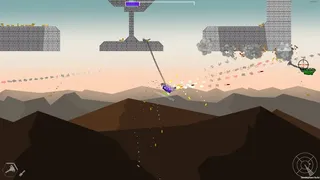 Скриншот 1 к игре Grapple Tanks