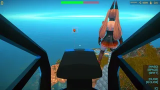 Скриншот 1 к игре Save Giant Girl from monsters