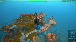 Скриншот 3 к игре Save Giant Girl from monsters