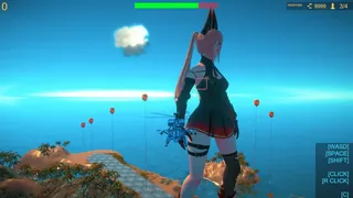 Скриншот 4 к игре Save Giant Girl from monsters