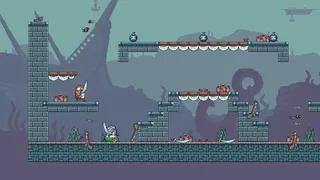 Скриншот 4 к игре Fish Folk: Jumpy