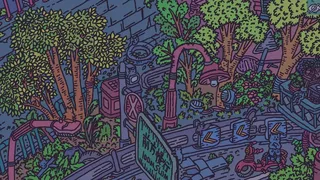 Скриншот 3 к игре Finding Cats In Old City Block
