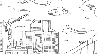 Скриншот 2 к игре Looking For Cats In a Badly Drawn City