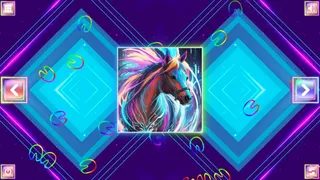 Скриншот 8 к игре Neon Fantasy: Horses