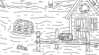 Скриншот 7 к игре 100 Pirate Cats