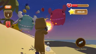 Скриншот 1 к игре Birds vs Dragons