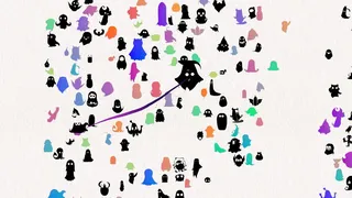 Скриншот 2 к игре Doodle Harmony Ghosts