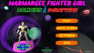 Скриншот 5 к игре Marmargee Fighter Girl vs. Zombies & Monsters!