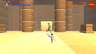 Скриншот 6 к игре Marmargee Fighter Girl vs. Zombies & Monsters!