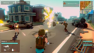 Скриншот 1 к игре Polygon Bit Battle Royale