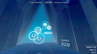 Скриншот 2 к игре Aim Zen - Rhythmic Aim Trainer
