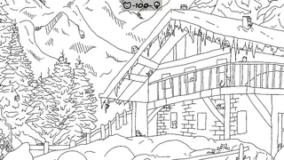 Скриншот 1 к игре Looking For Cats In a Badly Drawn Forest