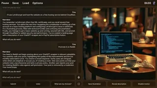 Скриншот 2 к игре DREAMIO: AI-Powered Adventures
