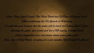 Скриншот 2 к игре Steal, Then Just Escape: The Real Thrill