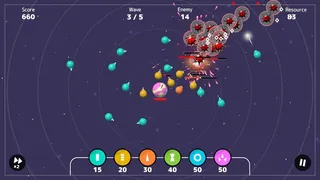Скриншот 3 к игре さーきゅらーディフェンス!!～とある辺境惑星開拓事務所、３０日の記録～