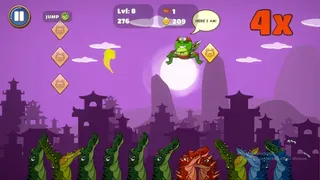 Скриншот 1 к игре Ninja Frogs