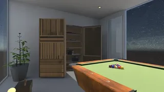 Скриншот 1 к игре Pocketing the ball-Billiards Simulator - 8 ball- 3D pool