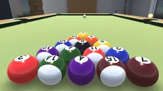 Скриншот 5 к игре Pocketing the ball-Billiards Simulator - 8 ball- 3D pool