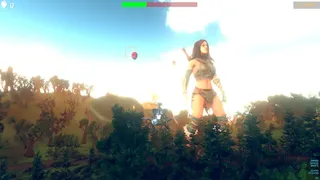 Скриншот 2 к игре Save Giant Girl from monsters 2