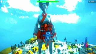 Скриншот 2 к игре Save Giant Girl from monsters 3