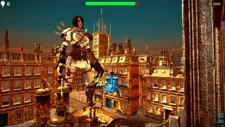Скриншот 1 к игре Save Giant Girl from monsters 4