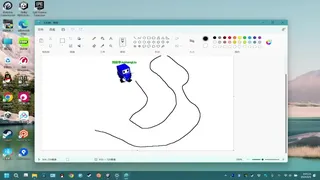 Скриншот 1 к игре Desktop Cube-Man