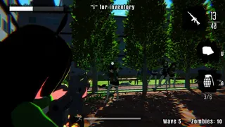 Скриншот 4 к игре Academia Z: The beginning of the catastrophe