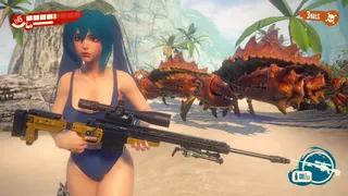 Скриншот 5 к игре Anime Girls: Sun of a Beach