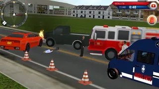 Скриншот 3 к игре Ambulance Chauffeur Simulator 2