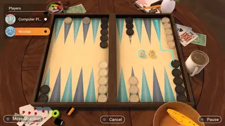 Скриншот 1 к игре Короткие нарды + шашки + мельница
