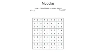 Скриншот 7 к игре Mudoku - next Sudoku