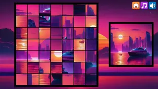 Скриншот 3 к игре OG Puzzlers: Synthwave Boats