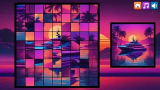 Скриншот 4 к игре OG Puzzlers: Synthwave Boats