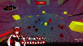Скриншот 2 к игре Nixxsz Maids Blazing