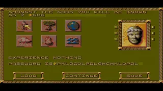Скриншот 1 к игре Populous II: Trials of the Olympian Gods
