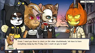 Скриншот 1 к игре Furry Shakespeare: To Date Or Not To Date Spooky Cat Girls 2?!