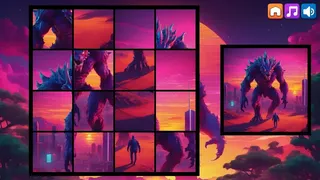 Скриншот 2 к игре OG Puzzlers: Synthwave Monsters