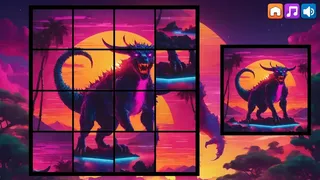 Скриншот 8 к игре OG Puzzlers: Synthwave Monsters