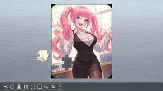 Скриншот 1 к игре Anime Girl Puzzles