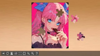 Скриншот 4 к игре Anime Girl Puzzles