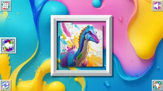Скриншот 2 к игре Color Splash: Dinosaurs