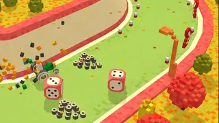 Скриншот 7 к игре Pixel Car Racing: Blocky Crash