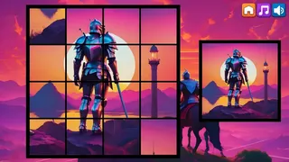 Скриншот 1 к игре OG Puzzlers: Synthwave Knights