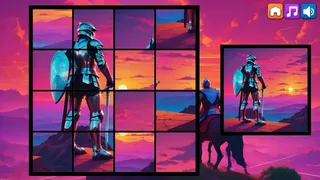 Скриншот 2 к игре OG Puzzlers: Synthwave Knights
