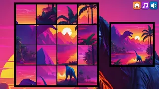 Скриншот 6 к игре OG Puzzlers: Synthwave Dinosaurs