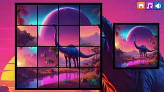 Скриншот 8 к игре OG Puzzlers: Synthwave Dinosaurs