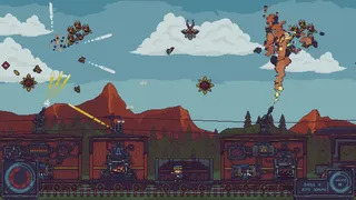 Скриншот 1 к игре Railpunk Mayhem