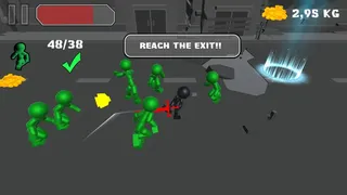 Скриншот 1 к игре Stickman Killing Zombie